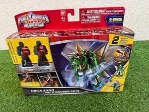 lot 222 image: Sabans Power Rangers Super Megaforce Ninja Zord with 2 Ranger Keys