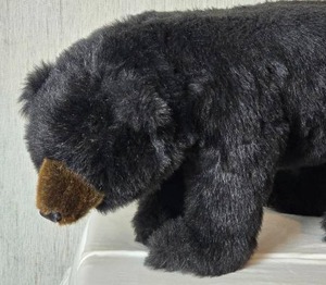 lot 73 image: Loveable Luxury Plush Bear - Ditz Designs - Black Bear