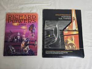 lot 34 image: Gallery Quality Art Book & Print Collection Richard Powers - The Art of Richard Powers - Spacetimewarp Paintings R.M. Powers