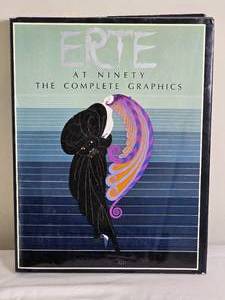 lot 32 image: Gallery Quality Art Book Erte At Ninety - Edited By Marshall Lee - E.P. Dutton, INC., Publisher