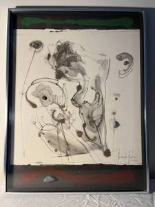 Richard Michael Gorman Powers Science Fiction Artist Signed Lithograph Multi Media