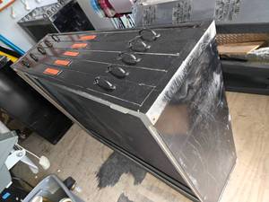 lot 9 image: Heavy Flat File Cabinet with 6 Drawers for Large Prints and Blueprints 54 x 16 14 x 41 12 - No Top