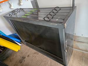lot 10 image: Heavy Flat File Cabinet with 6 Drawers for Large Prints and Blueprints 54 x 16 14 x 41 12 No Top