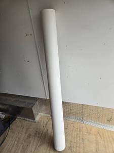 lot 14 image: White Vinyl Banner Roll Approx. 63-Inch
