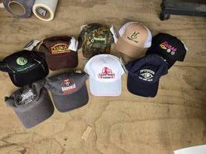 lot 29 image: Lot of 9 Promotional Caps