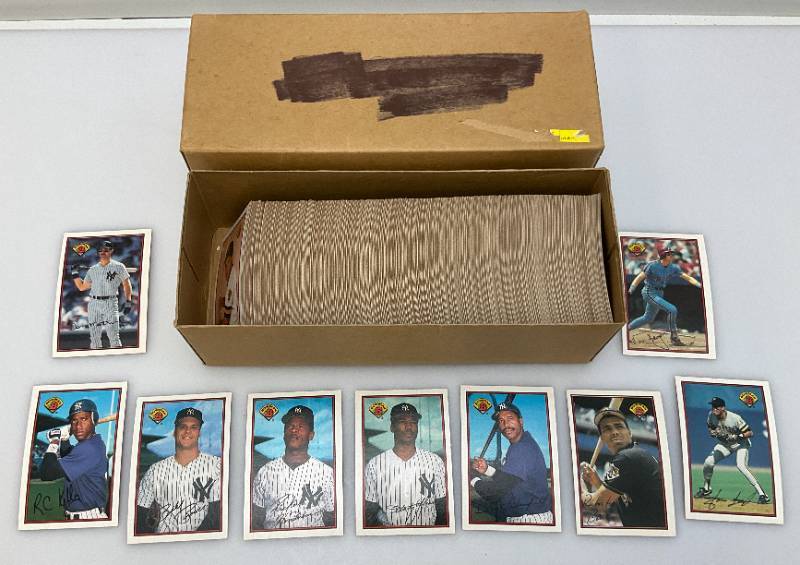 lot 92 image: 1989 Bowman Unsorted Baseball Cards