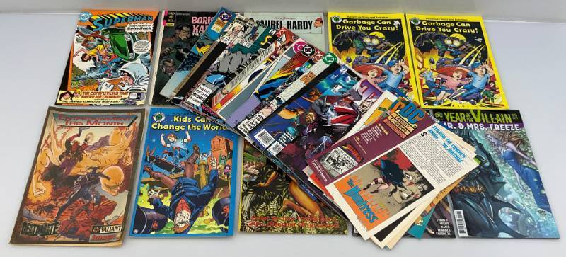 lot 169 image: Misc. Vintage Comics Including Superman & More
