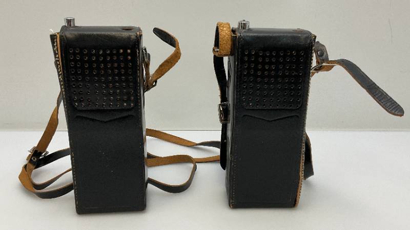 lot 218 image: Vintage Midland Transceiver Handheld Radios