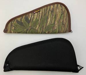 lot 20 image: Misc. Clam Shell Soft Sided Pistol Cases 14 New