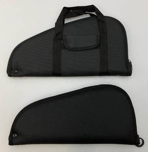 lot 27 image: Misc. Clam Shell Soft Sided Pistol Cases 14 New