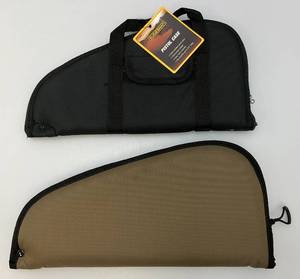 lot 30 image: Misc. Clam Shell Soft Sided Pistol Cases 14 (New One With Tag)
