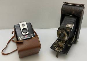 lot 35 image: Misc. Vintage Kodak Cameras