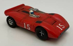 lot 63 image: 1971 Aurora HO Ferrari 612 #15 Slot Car