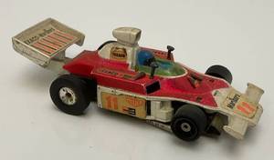 lot 66 image: 1960s-70s Aurora AFX G-Plus TEXACOMARLBORO Mclarin F1 RedWhite HO Slot Car