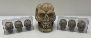 lot 119 image: Misc. Halloween Skull Candies Some NIB