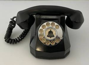 lot 145 image: Antique Bell Long Distance Rotary Dial Monophone
