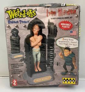 lot 150 image: Vintage Weird-Ohs Medieval Torture Iron Maiden Model Kit (Factory Sealed)