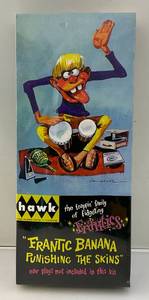 lot 153 image: Vintage Weird-Ohs Frantics  Frantic Banana Punishing The Skins Model Kit (Factory Sealed)