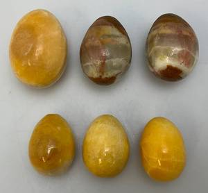 lot 159 image: Collectible Stone Eggs