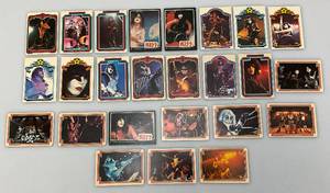 lot 161 image: 1970s KISS Trading Cads