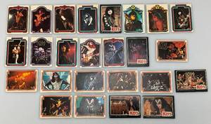 lot 162 image: 1970s KISS Trading Cads