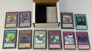 lot 176 image: Misc. Yu-Gi-Oh Trading Cards (Some In Protective Sleeves)