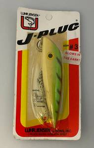 lot 189 image: Vintage Luhr Jensen J-Plug #3 On Original Card