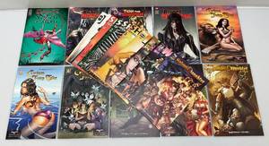 lot 201 image: Misc. Comics Including DAWN And More