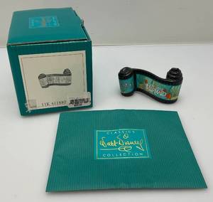 lot 214 image: WDCC Walt Disney Classic Collection (The Little Mermaid) Opening Title Scroll (With COA In Original Box)