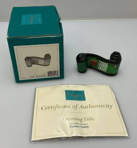 lot 216 image: WDCC Walt Disney Classic Collection (Canine Caddy) Opening Title Scroll (With COA In Original Box)