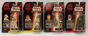 lot 230 image: 1998 STAR WARS Episode One Action Figures (NOC)