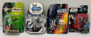 lot 232 image: Misc. STAR WARS Action Figures Including Rogue One & More (NOC)