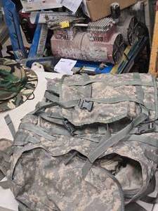 lot 252 image: Military Backpack 20 x 6 x 20