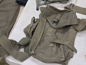 lot 263 image: Military Ruck Sack 5 x 7 x 12