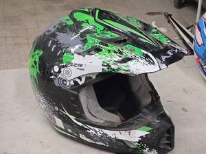 lot 354 image: AFX FX-17 Motorcross Helmet Size Large