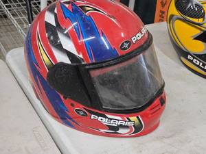 lot 356 image: Polaris Motorcross Helmet Size Medium 7-18 - 7-14