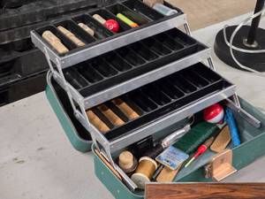 lot 377 image: Tackle Box with Assorted Floats