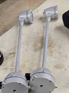 lot 378 image: Lot of (2) Adjustable Lights  Lamps
