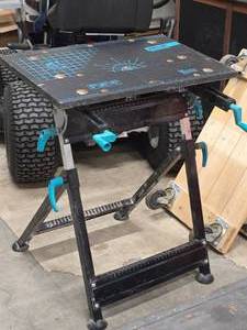 lot 384 image: Wolfcraft Fold-Up Workstation