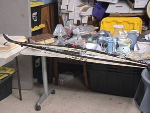 lot 415 image: Fisher Snow Skis with Poles