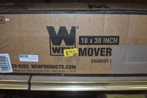 lot 52 image: WEN 721830 1320-Pound Capacity 18-by-30-Inch Hardwood Movers Dolly, 2-Pack