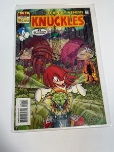 lot 32 image: Sonics Friendly Nemesis Knuckles #1  1996  NM  Sonic The Hedgehog