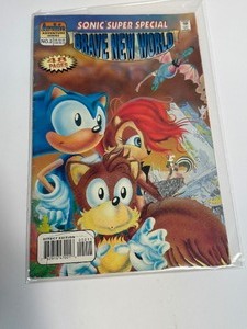 lot 48 image: Sonic Super Special Brave New World Comic Book Issue #2