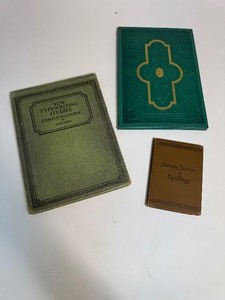 lot 57 image: Lot of (3) Vintage Books