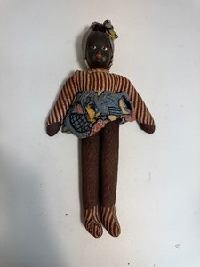 lot 83 image: Vintage Cloth Doll