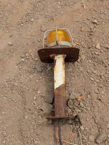 lot 35 image: Yellow Safety light with Wiring