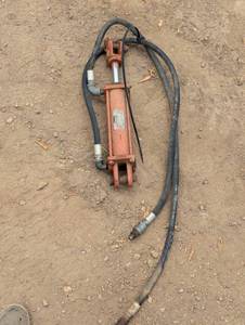 lot 21 image: Heavy Duty PlowAttachment Hydraulic - Red