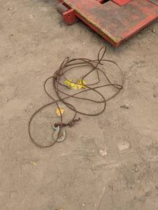 lot 40 image: Heavy Duty Cable with Hook