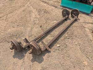 lot 11 image: Pair of 6 Bolt Axles - 4-6K Lb Axels Estimate