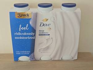 lot 8 image: Dove Deep Moisture Body Wash, 23 Fluid Ounce (Pack of 3)
